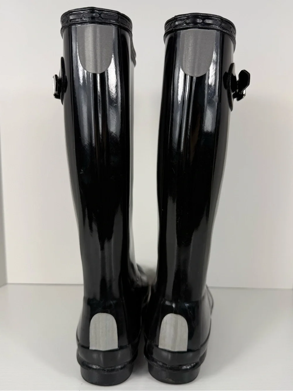 Hunter Original Kids Gloss Rain Boots - Black - Size UK 3 / US 4 / EU 36